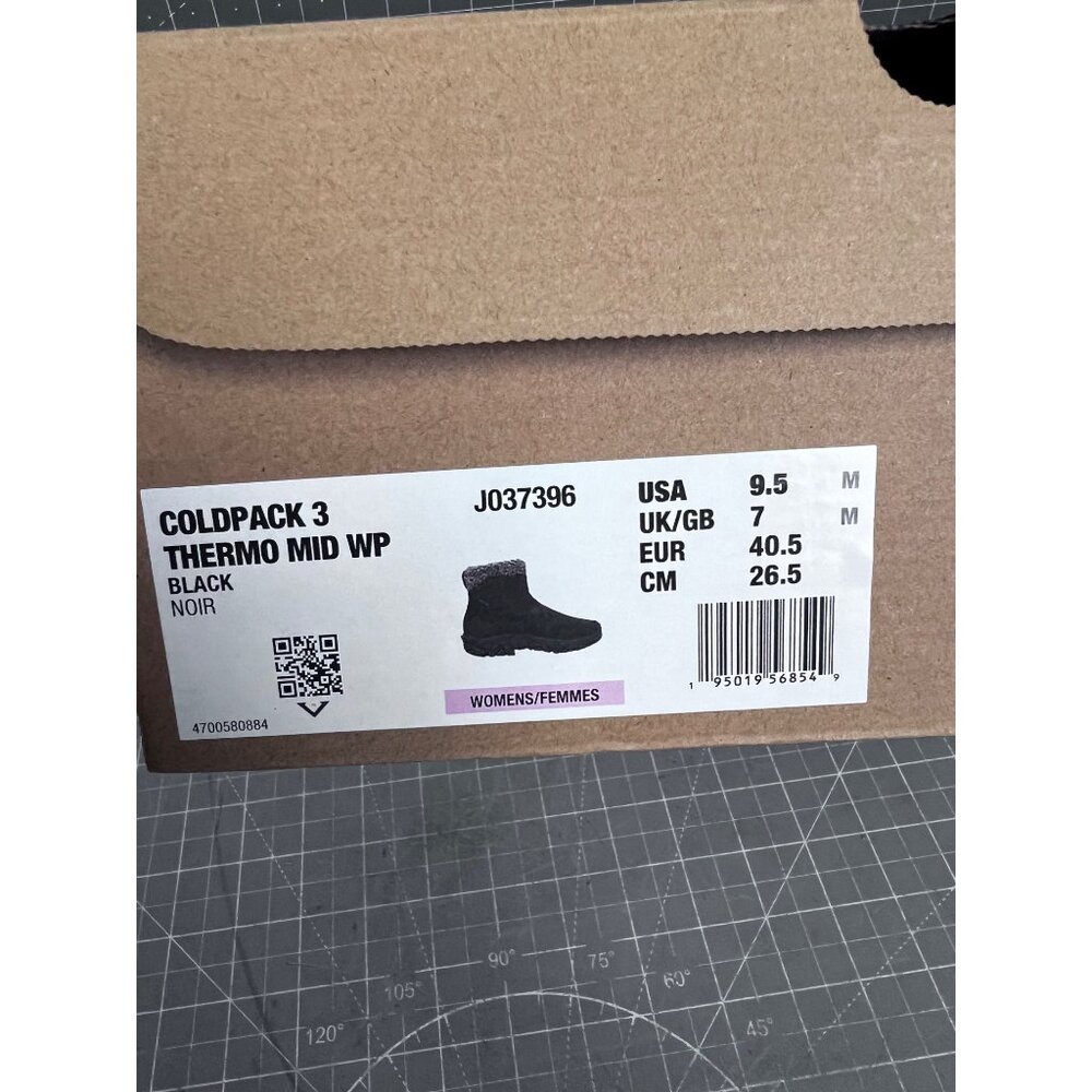 Merrell Women’s Coldpack 3 Thermo Mid Waterproof Arctic Grip Boots Sz. 9.5 US Ne - Picture 4 of 8